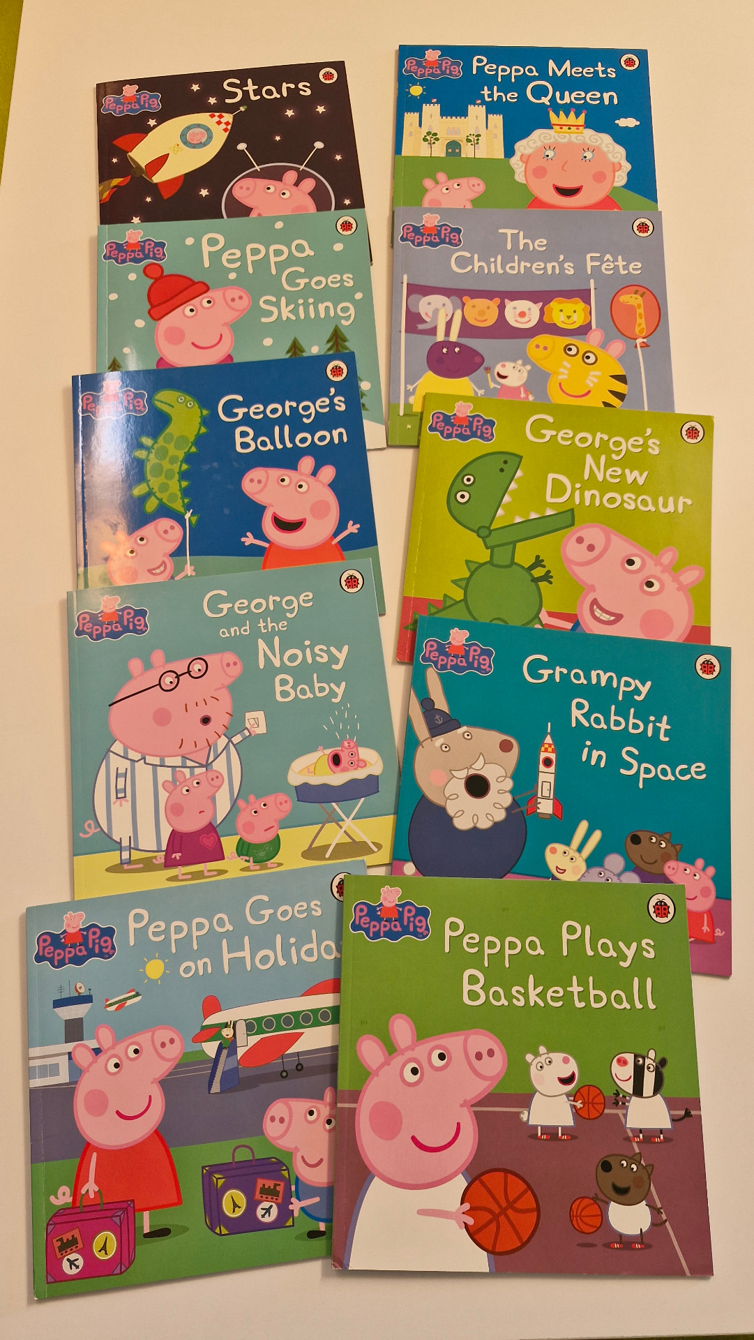 Zbierka anglických knižiek Peppa Pig pre deti